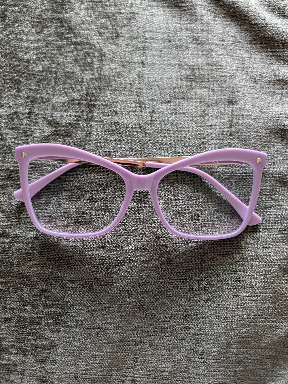 Women’s Lilac Cat-Eye Glasses - Lightweight Fashion Frames